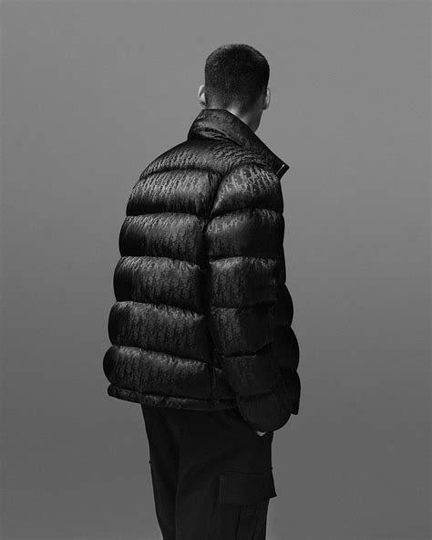 christian dior puffer jacket men's|Dior oblique puffer.